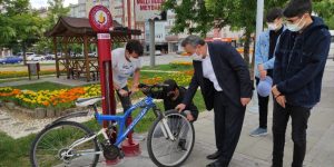 Seydişehir Municipality Established a Bicycle Repair Station at Two Different Points of the District