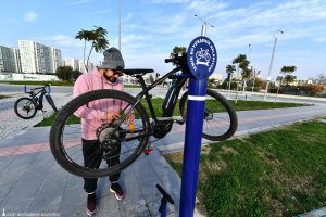 Free Repair Stations for Bicycles were Established in İzmir